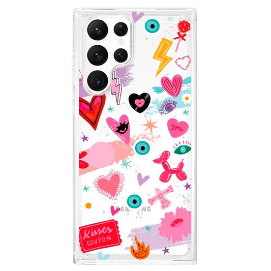 Case Celular Kisses - Samsung