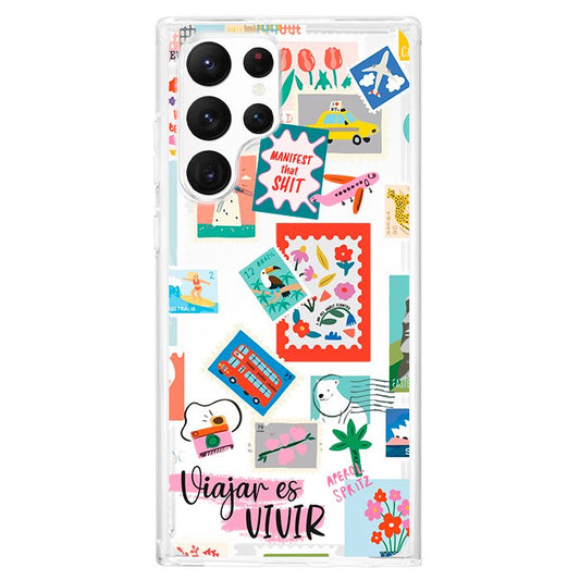 Case Celular Postales - Samsung
