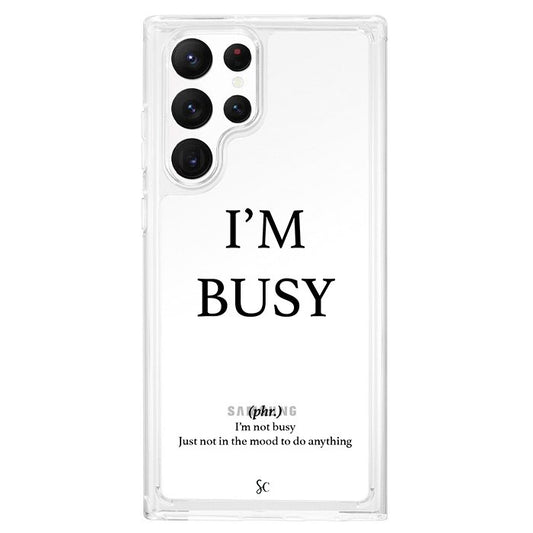 Case Celular Estoy Ocupada - Samsung