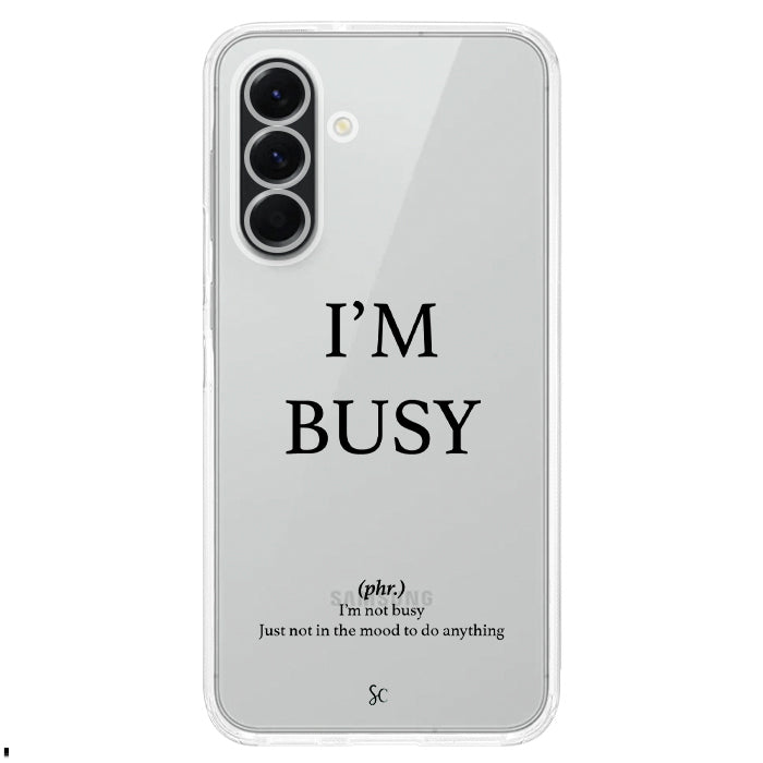 Case Celular Estoy Ocupada - Samsung