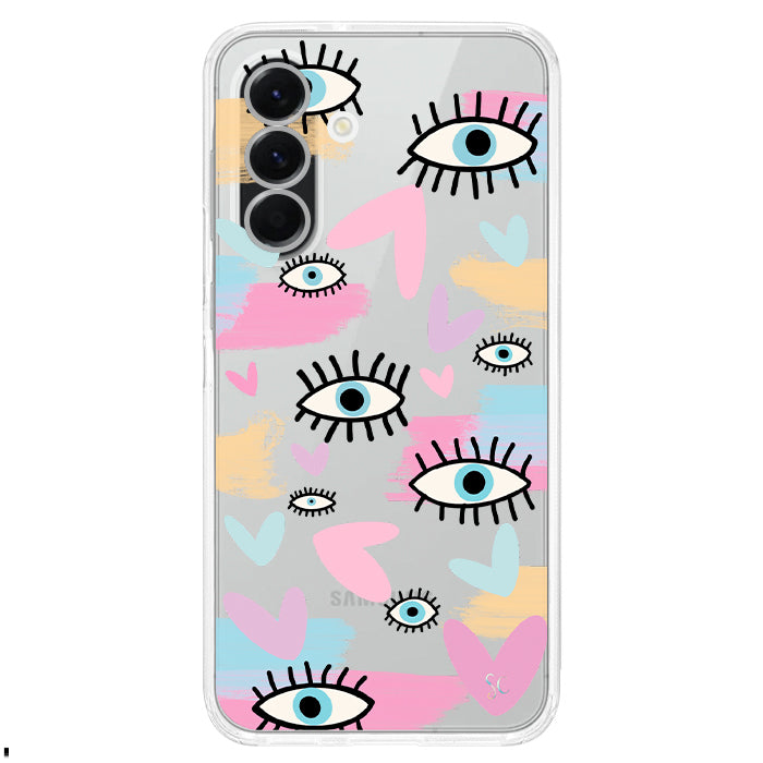 Case Celular Heart Eyes - Samsung