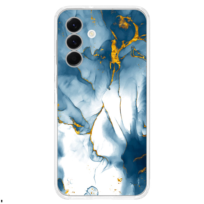 Case Celular Marmol Azul - Samsung