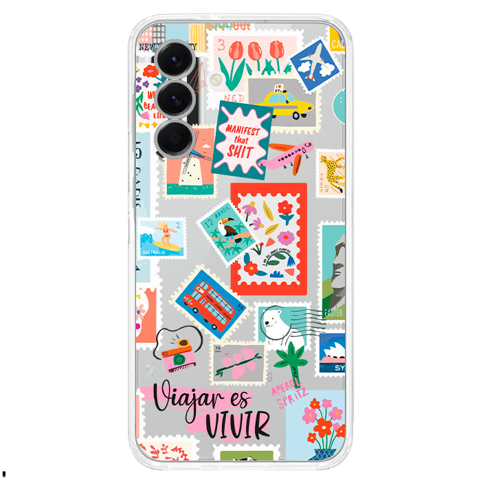 Case Celular Postales - Samsung