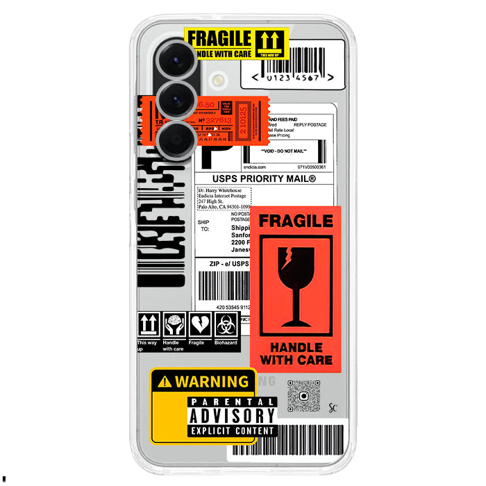 Case Celular Warning - Samsung