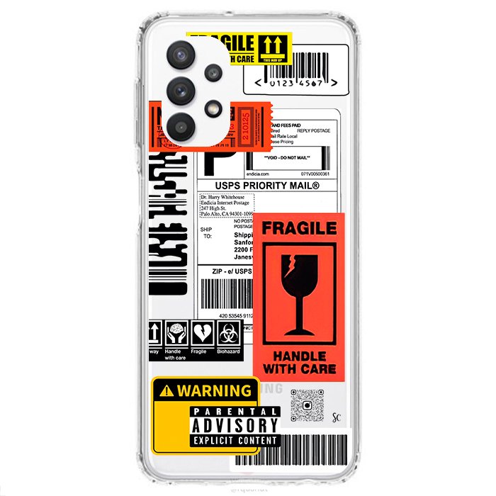 Case Celular Warning - Samsung