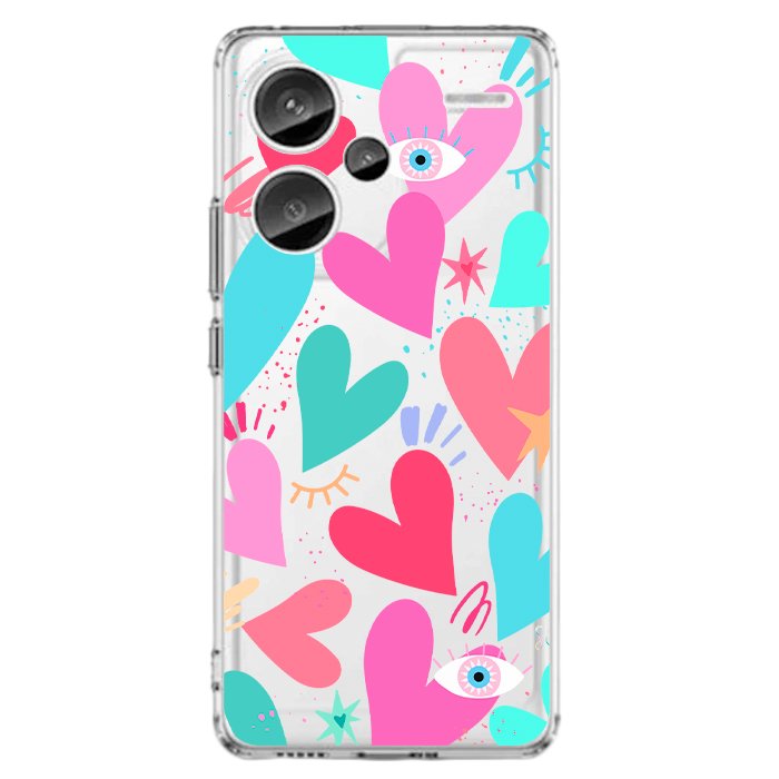 Case Celular Corazones 2 - Xiaomi