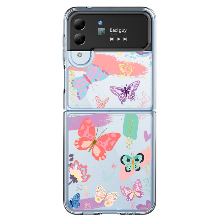 Case Celular Mariposas Colores - Samsung
