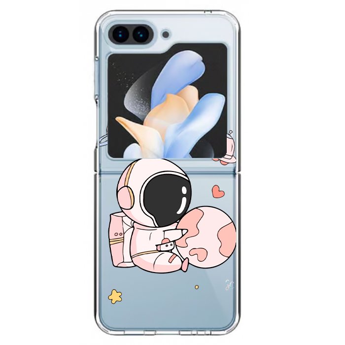 Case Celular Astronauta Rosa - Samsung