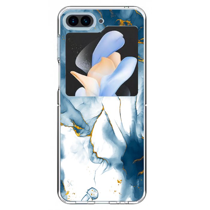 Case Celular Marmol Azul - Samsung